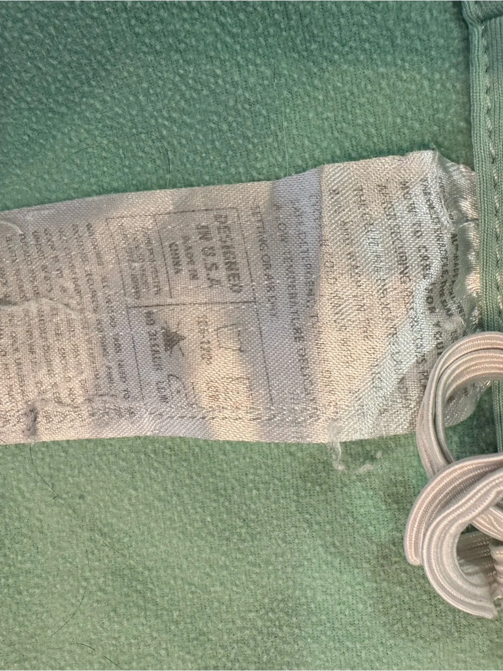 The Ollie Mint Green Baby Swaddle
